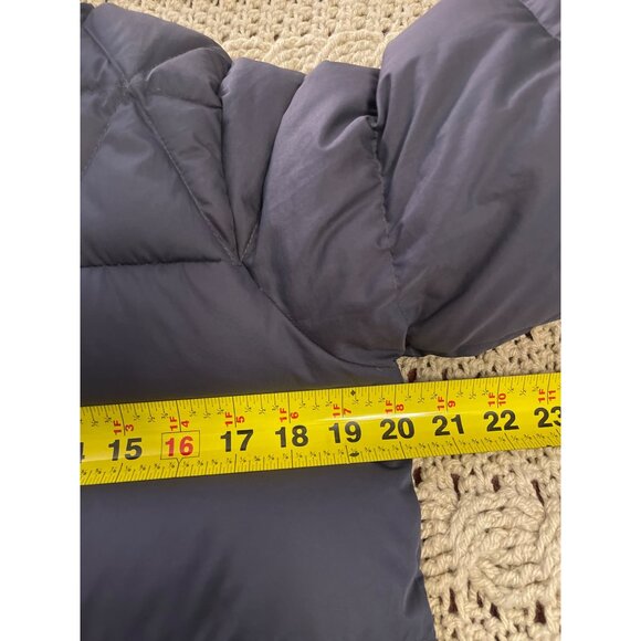 L.L.Bean Kids DownTek Water-Resistant Puffer Jacket L14-16 Navy Blue Fleece Lini - Picture 8 of 15